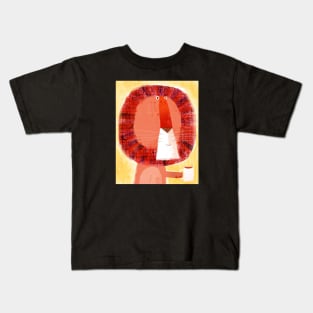 Lion Coffee Kids T-Shirt